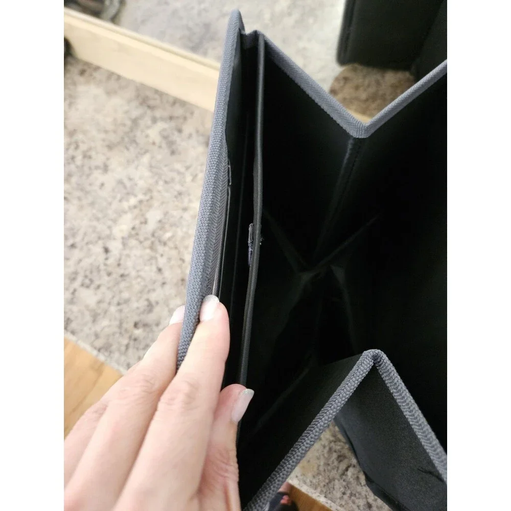 NIP Meori Collapsible Trunk Organizer Portable Double File Organizer Caddy